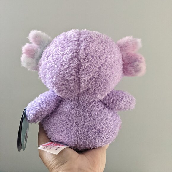 7" Alaina the Axolotl Aqua Bum Bumz - Picture 2 of 2